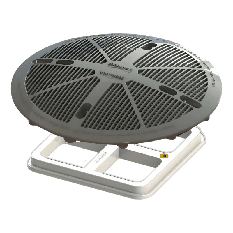 Grade de Fundo Latão 15X15 com Tampa FSB