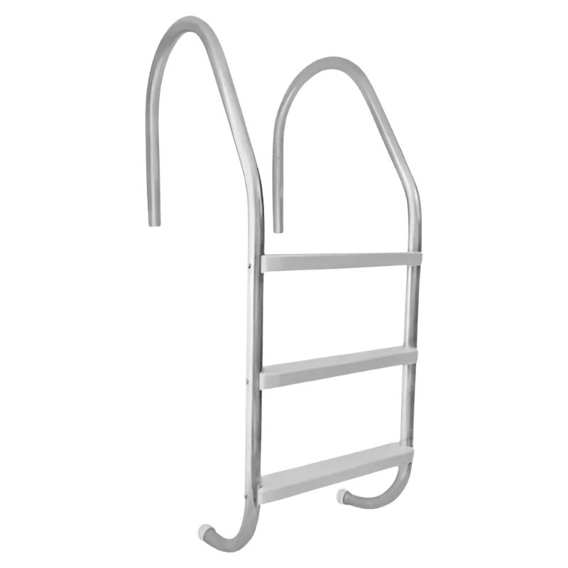 Escada Inox 3 Degraus ABS