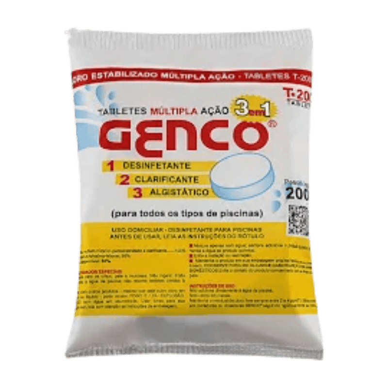 Genclor Tabletes Genco T-200 200gr