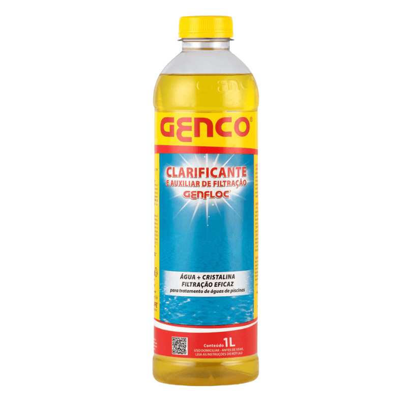 Clarificante Genfloc Floc De 1L Para Piscina Filtração