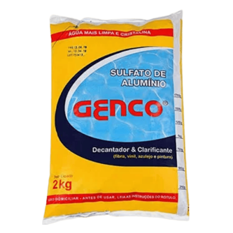 Sulfato de Alumínio Genco 2kg