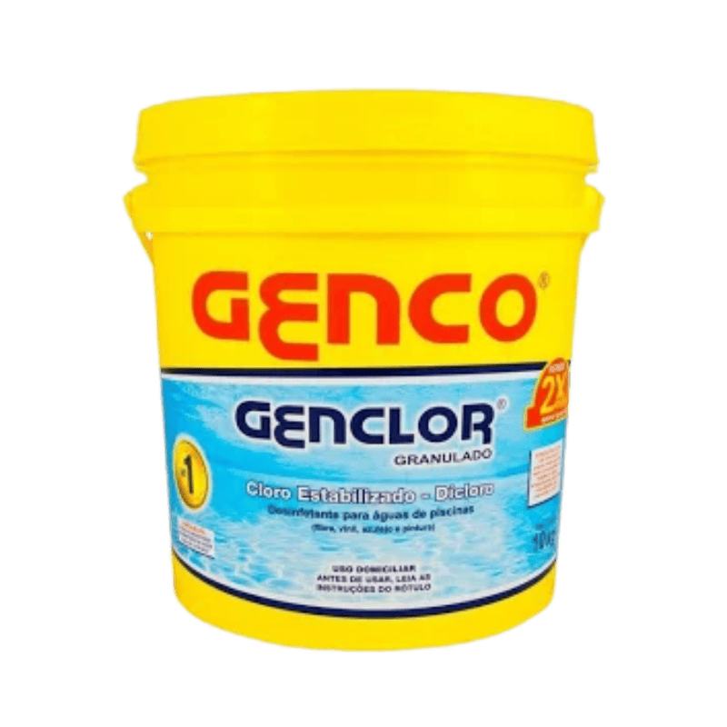 Genclor Cloro Estabilizador Granulado BL 10kg Genco