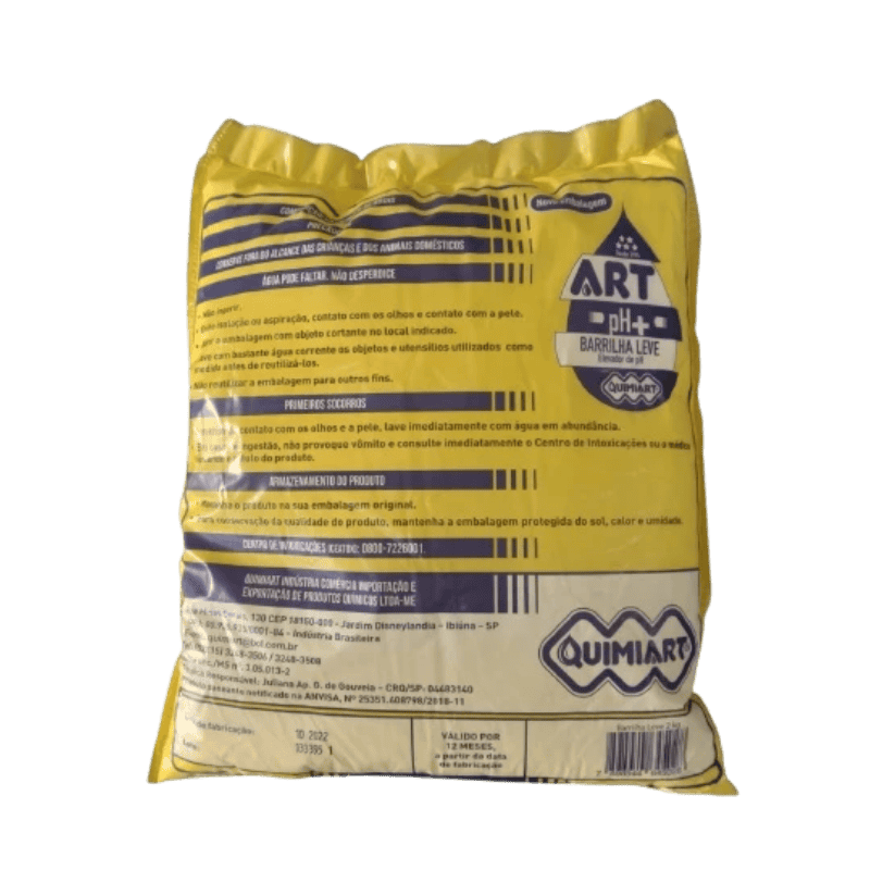 Barrilha Leve 1Kg Quimiart